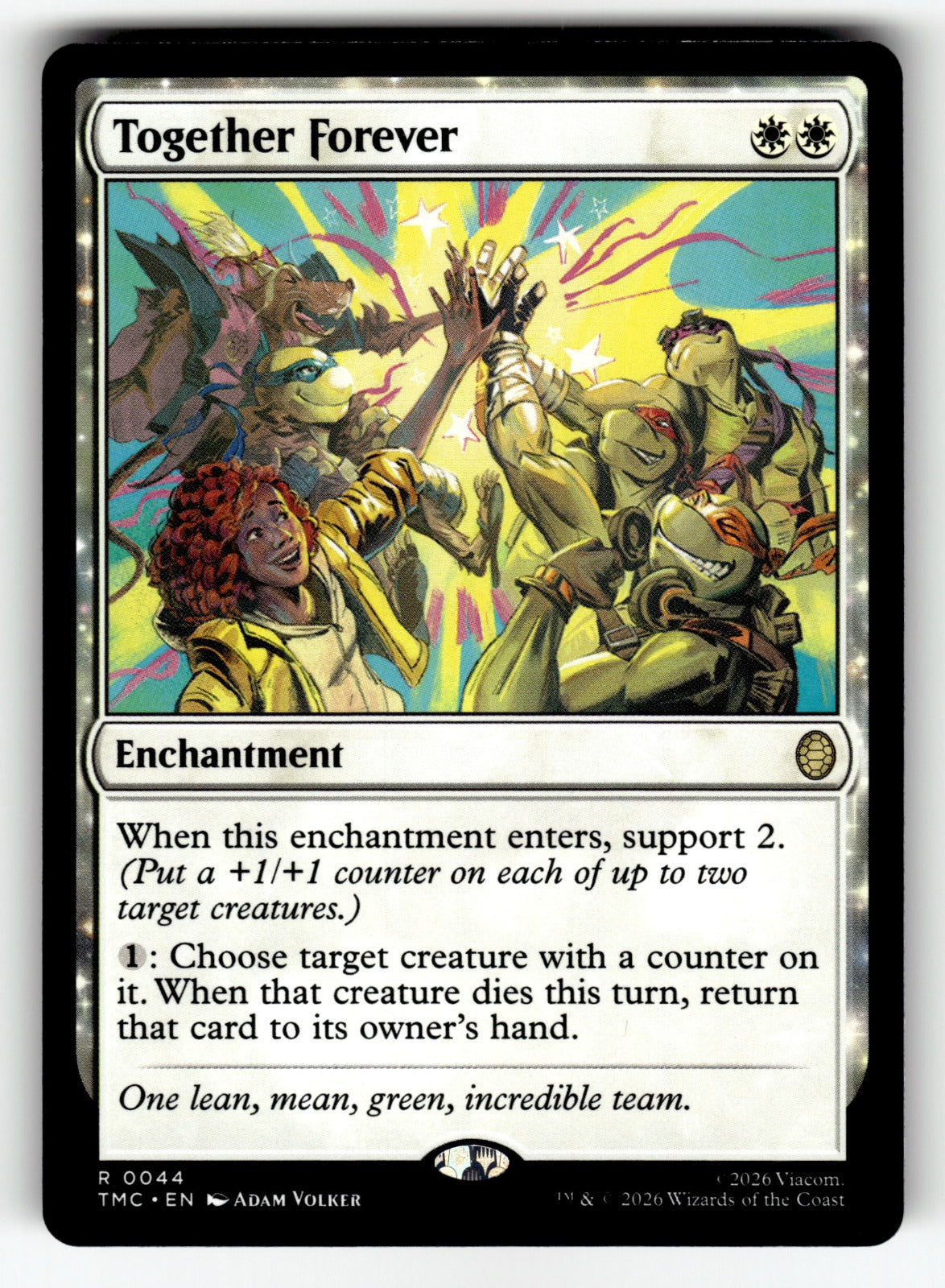 Together Forever – 44 TMC: Commander: Teenage Mutant Ninja Turtles R NM