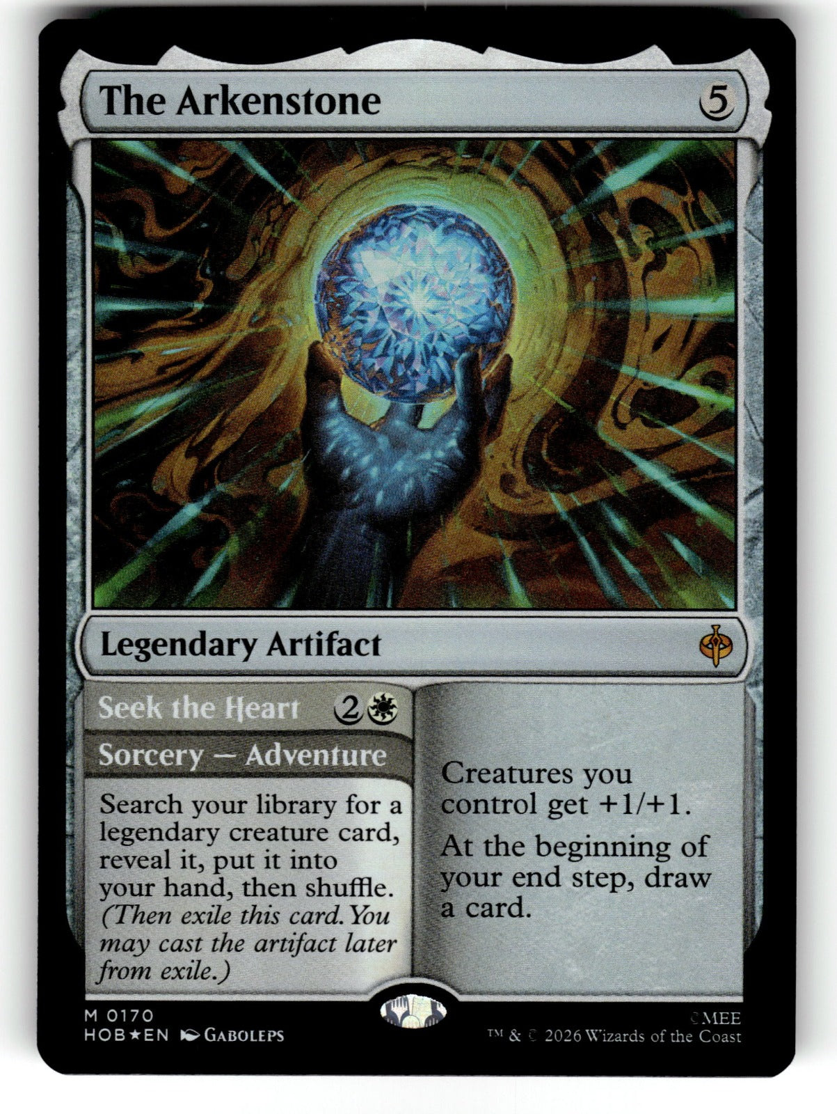 The Arkenstone – 170 HOB: The Hobbit M Foil NM