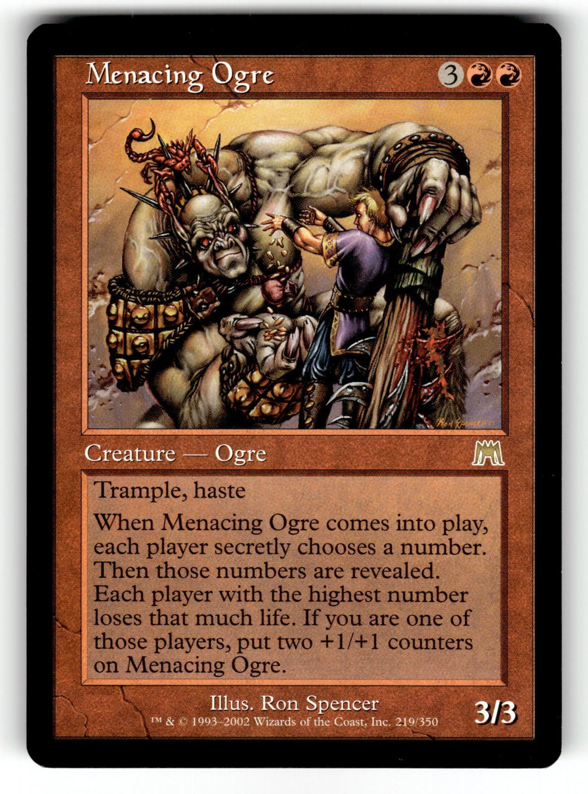 Menacing Ogre – 219 ONS: Onslaught R LP