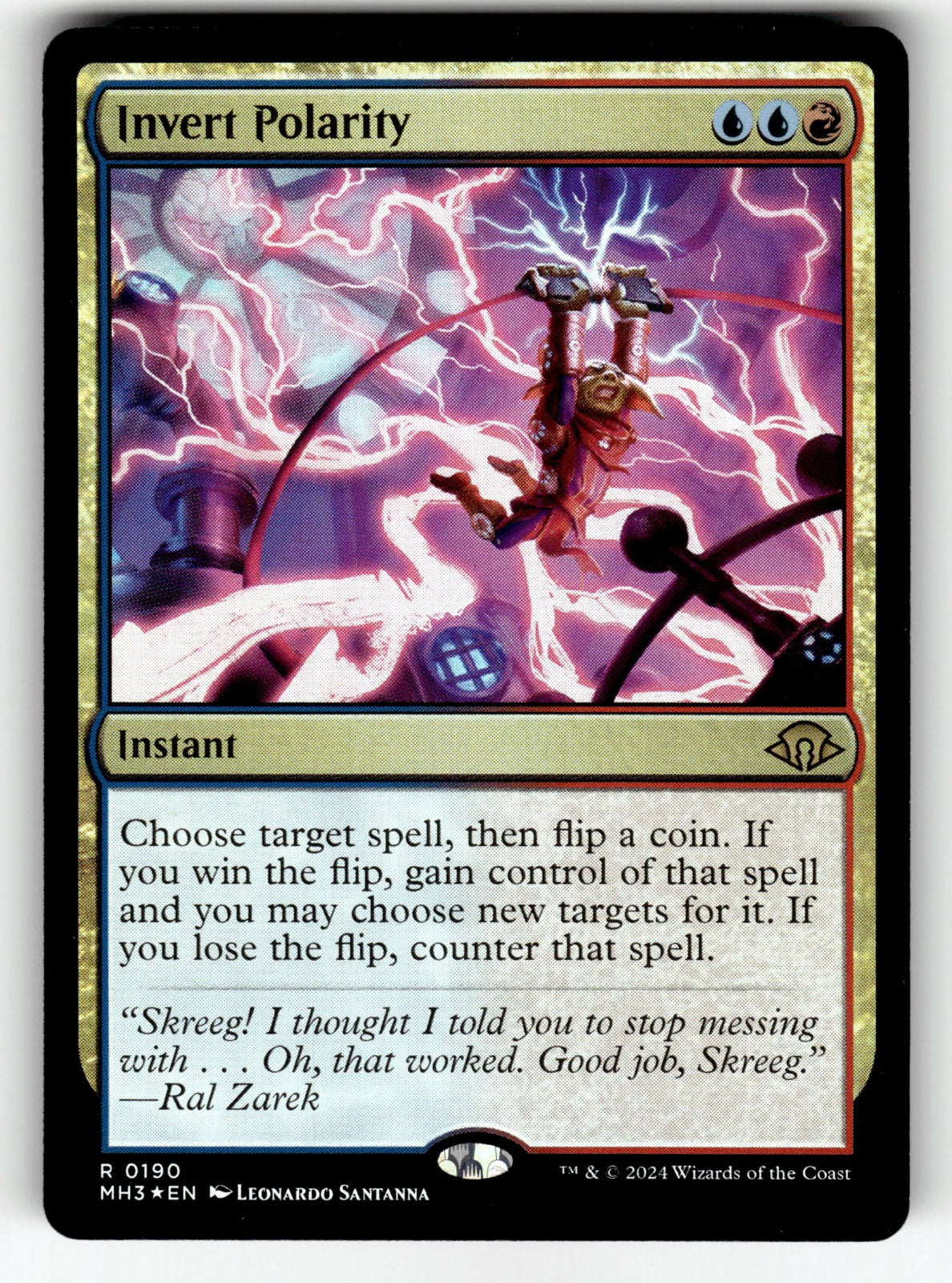 Invert Polarity – 190 MH3: Modern Horizons 3 R Foil NM