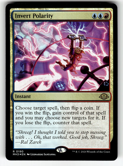 Invert Polarity – 190 MH3: Modern Horizons 3 R Foil NM