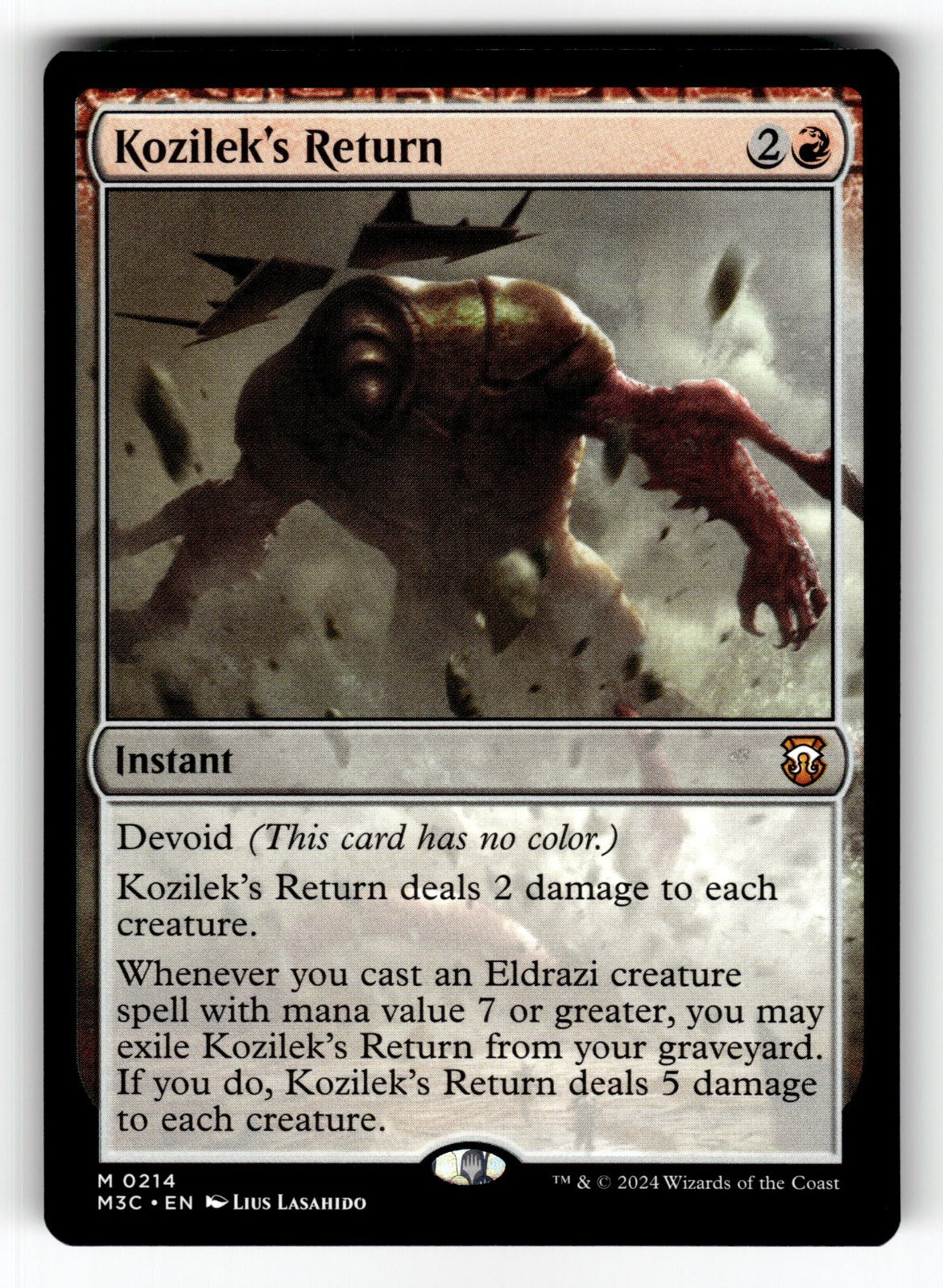 Kozilek's Return – 214 M3C: Commander: Modern Horizons 3 M NM