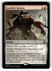 Kozilek's Return – 214 M3C: Commander: Modern Horizons 3 M NM