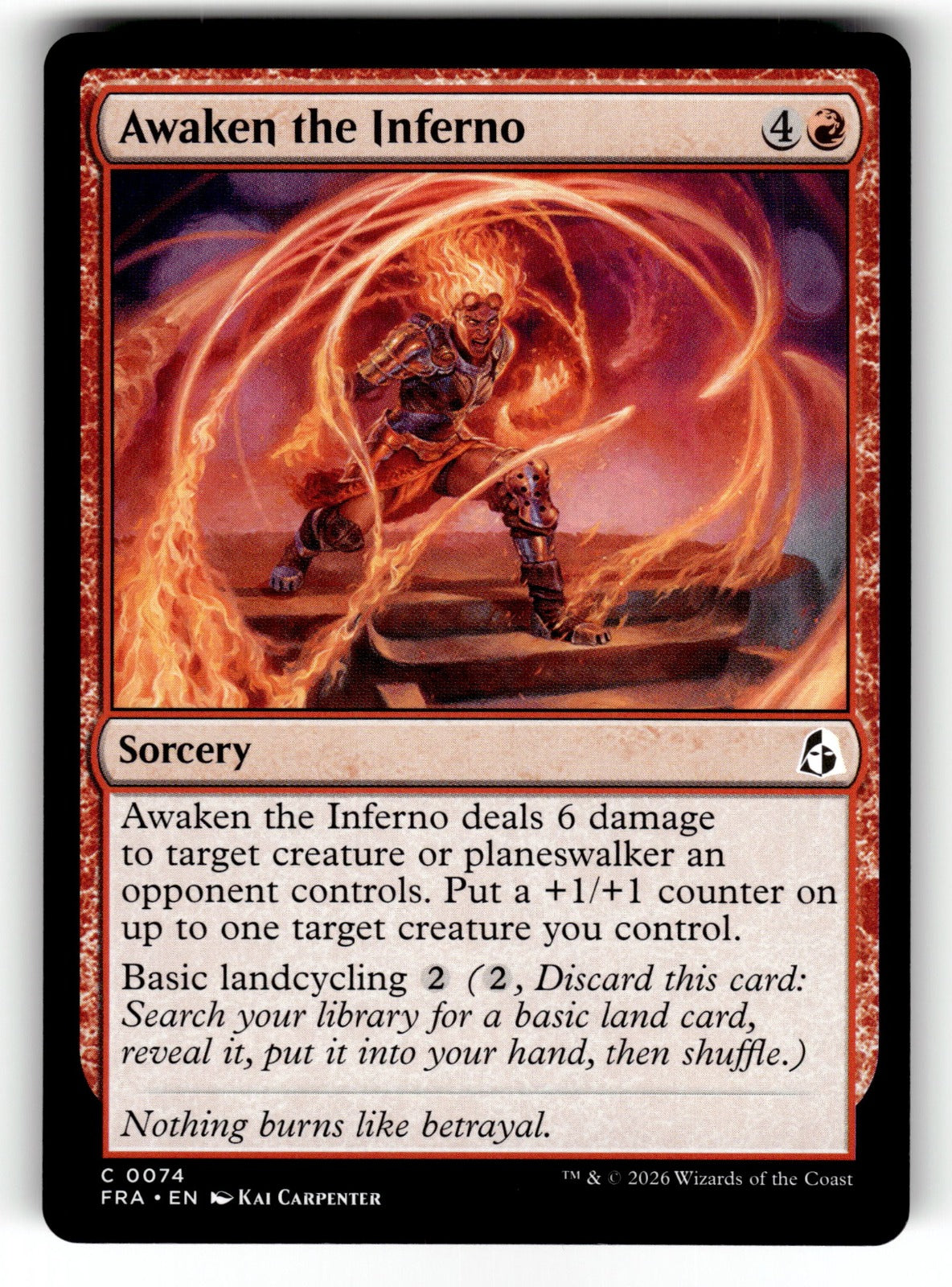Awaken the Inferno – 74 FRA: Reality Fracture C NM
