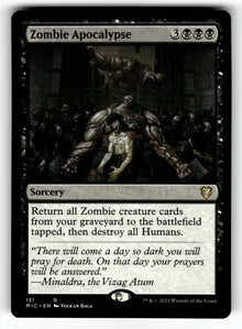 Zombie Apocalypse – 131 MIC: Commander: Innistrad: Midnight Hunt R NM
