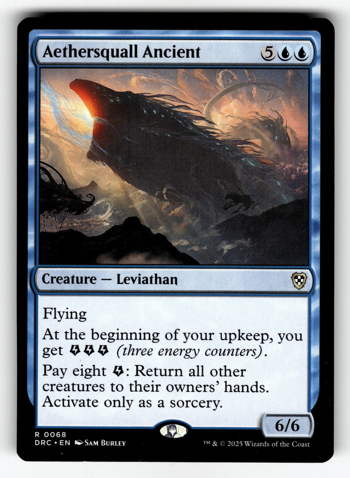 Aethersquall Ancient – 68 DRC: Commander: Aetherdrift R NM