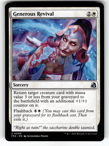 Generous Revival – 8 FRA: Reality Fracture U NM