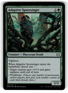 Adaptive Sporesinger – 157 ONE: Phyrexia: All Will Be One C Foil NM