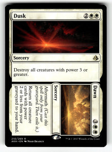 Dusk // Dawn – 210 AKH: Amonkhet R NM