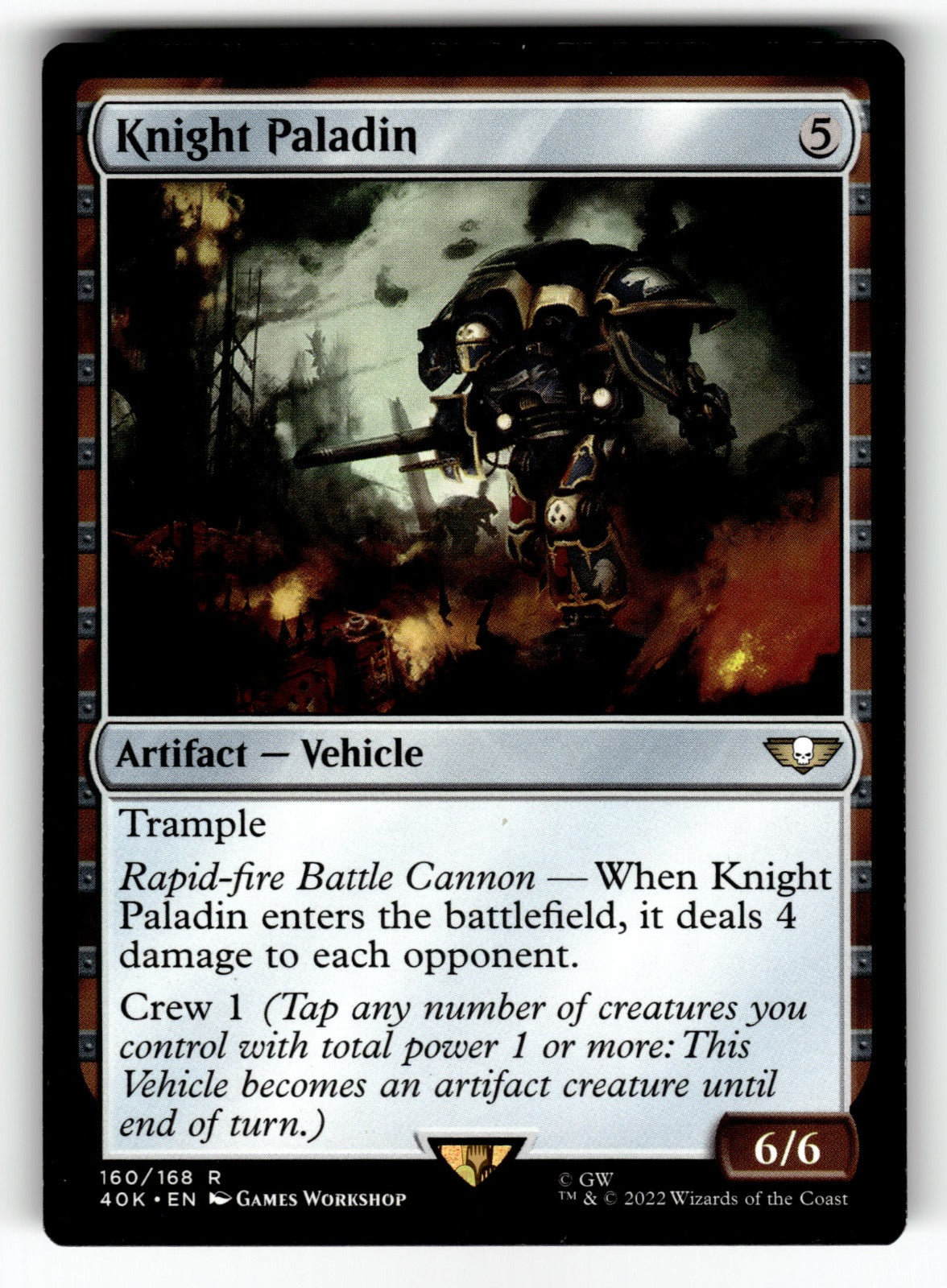 Knight Paladin – 160 40K: Universes Beyond: Warhammer 40,000 R LP
