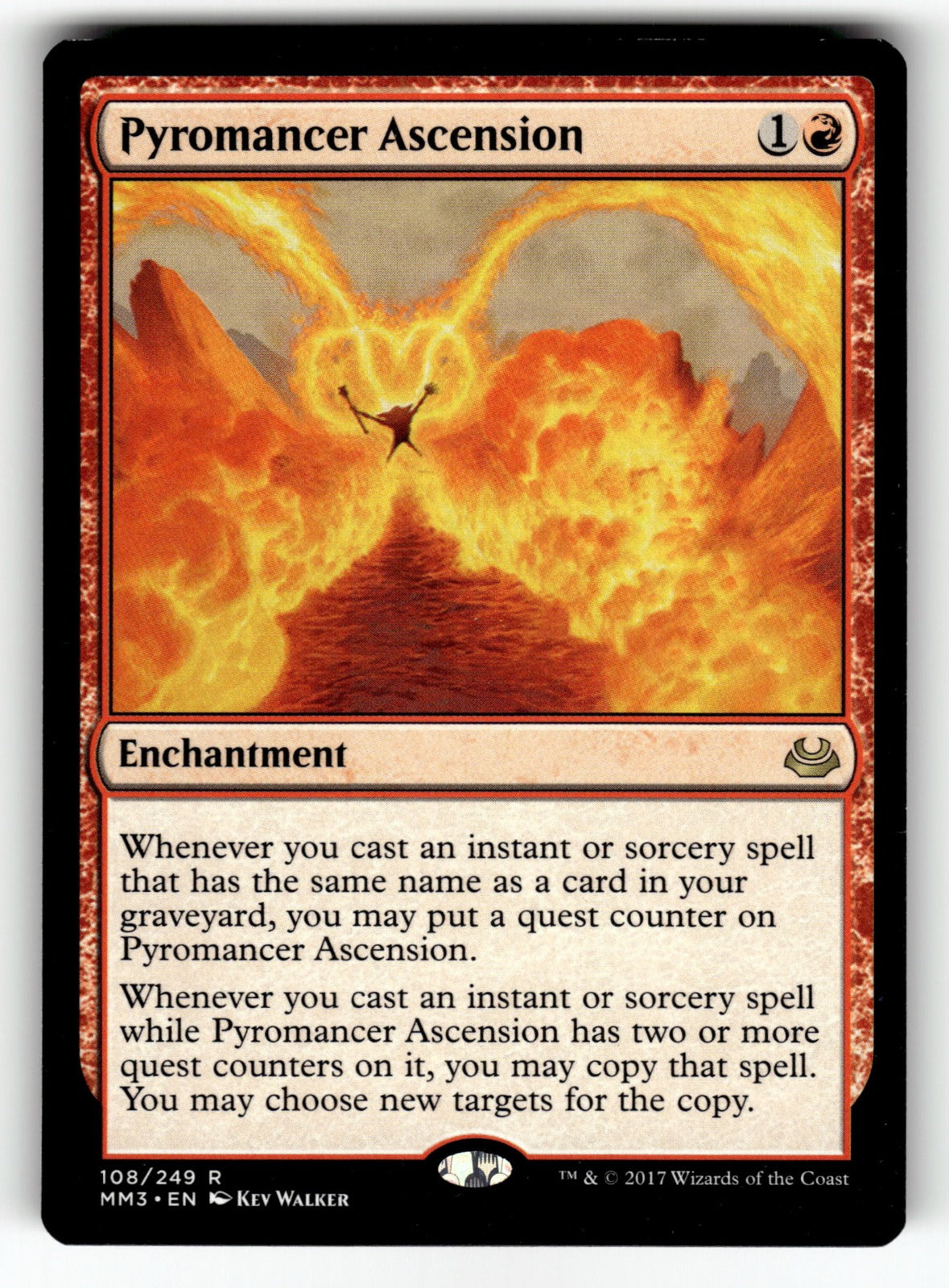 Pyromancer Ascension – 108 MM3: Modern Masters 2017 R LP