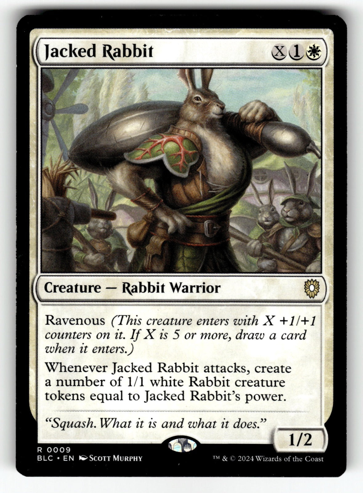 Jacked Rabbit – 9 BLC: Commander: Bloomburrow R LP