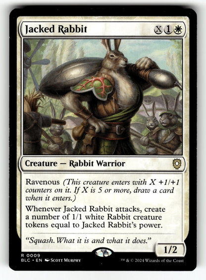 Jacked Rabbit – 9 BLC: Commander: Bloomburrow R LP