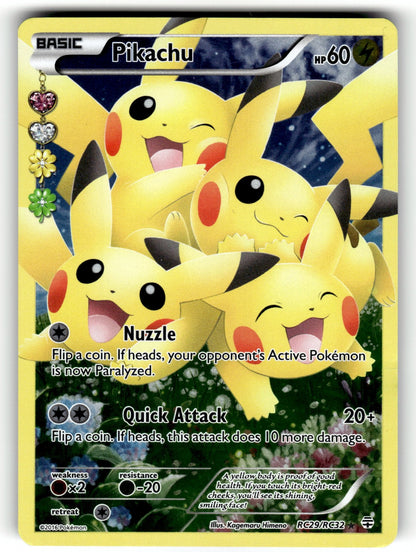 Pikachu (Full Art) – RC29/RC32 GEN: Generations: Radiant Collection Ultra Rare HoloMP