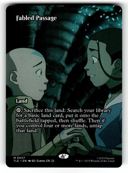 Fabled Passage Borderless – 57 TLE: Avatar: The Last Airbender: Eternal-Legal M NM
