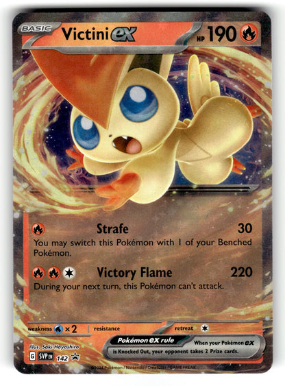 Victini ex - – 142 SVP: SV: Scarlet & Violet Promo Cards Promo HoloNM