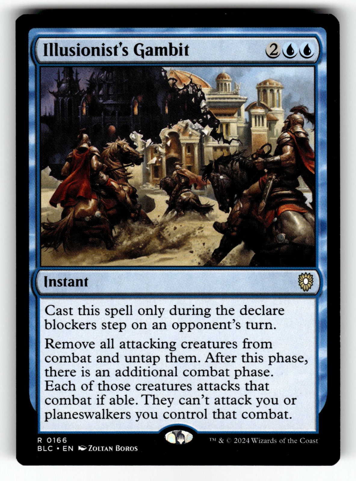 Illusionist's Gambit – 166 BLC: Commander: Bloomburrow R NM