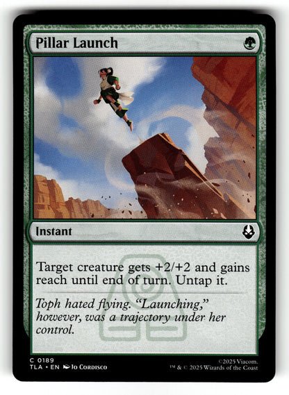 Pillar Launch – 189 TLA: Avatar: The Last Airbender C NM