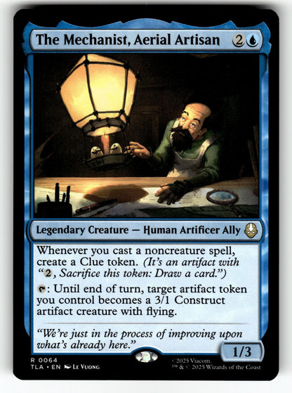 The Mechanist, Aerial Artisan – 64 TLA: Avatar: The Last Airbender R NM