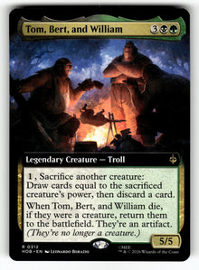 Tom, Bert, and William (Extended Art) – 312 HOB: The Hobbit R NM