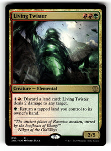 Living Twister – 93 ZNC: Commander: Zendikar Rising R NM