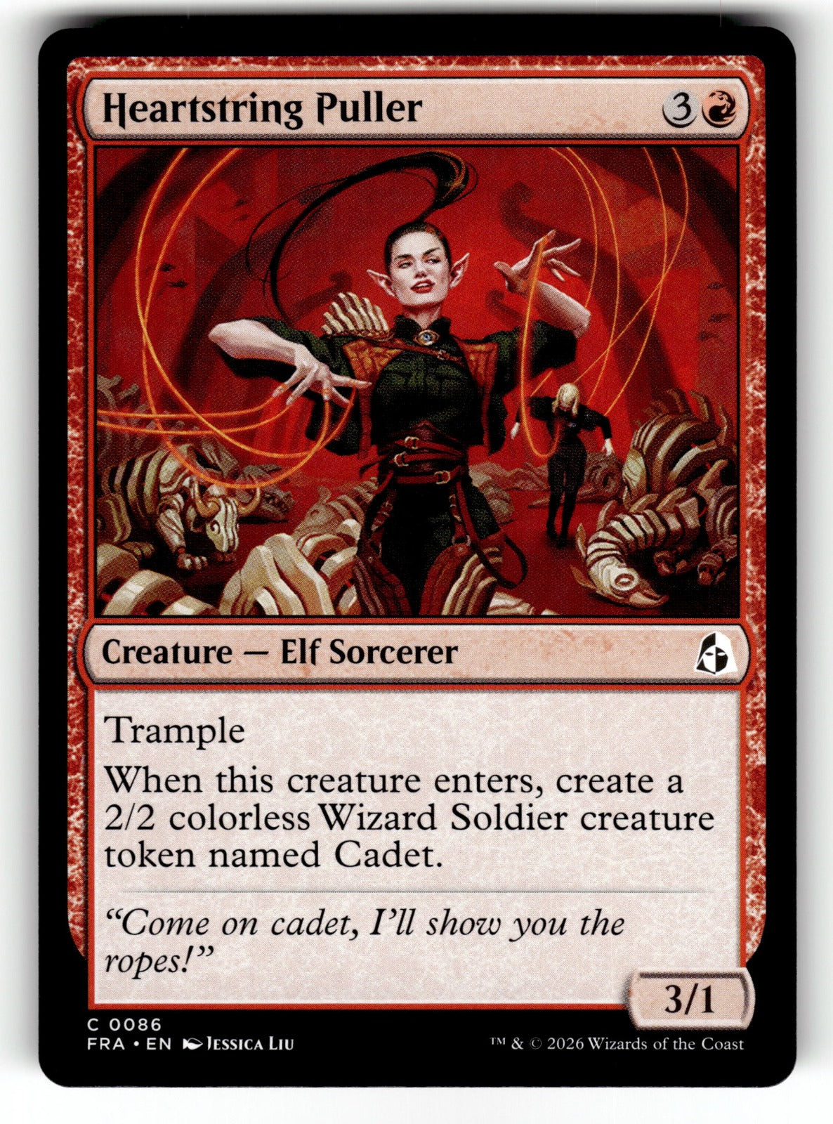 Heartstring Puller – 86 FRA: Reality Fracture C NM