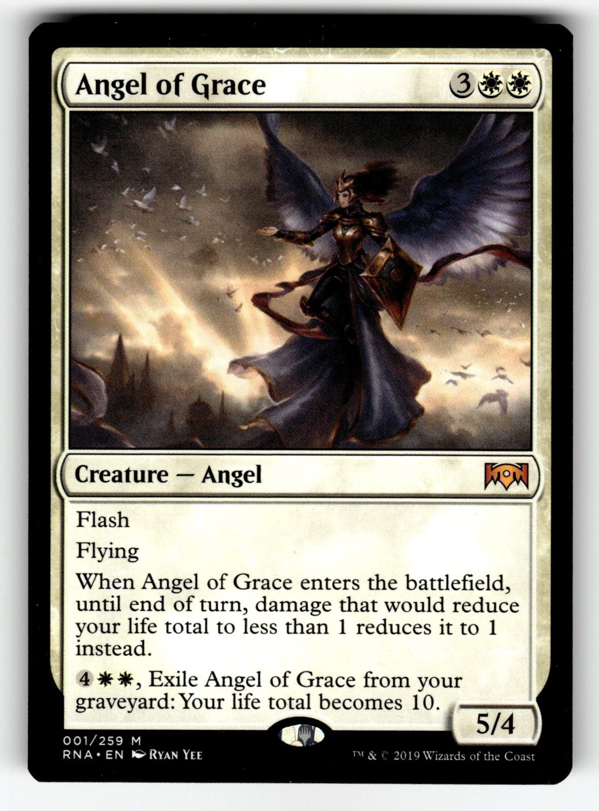 Angel of Grace – 1 RNA: Ravnica Allegiance M LP