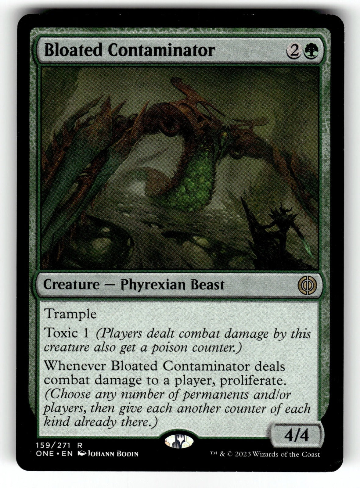 Bloated Contaminator – 159 ONE: Phyrexia: All Will Be One R NM