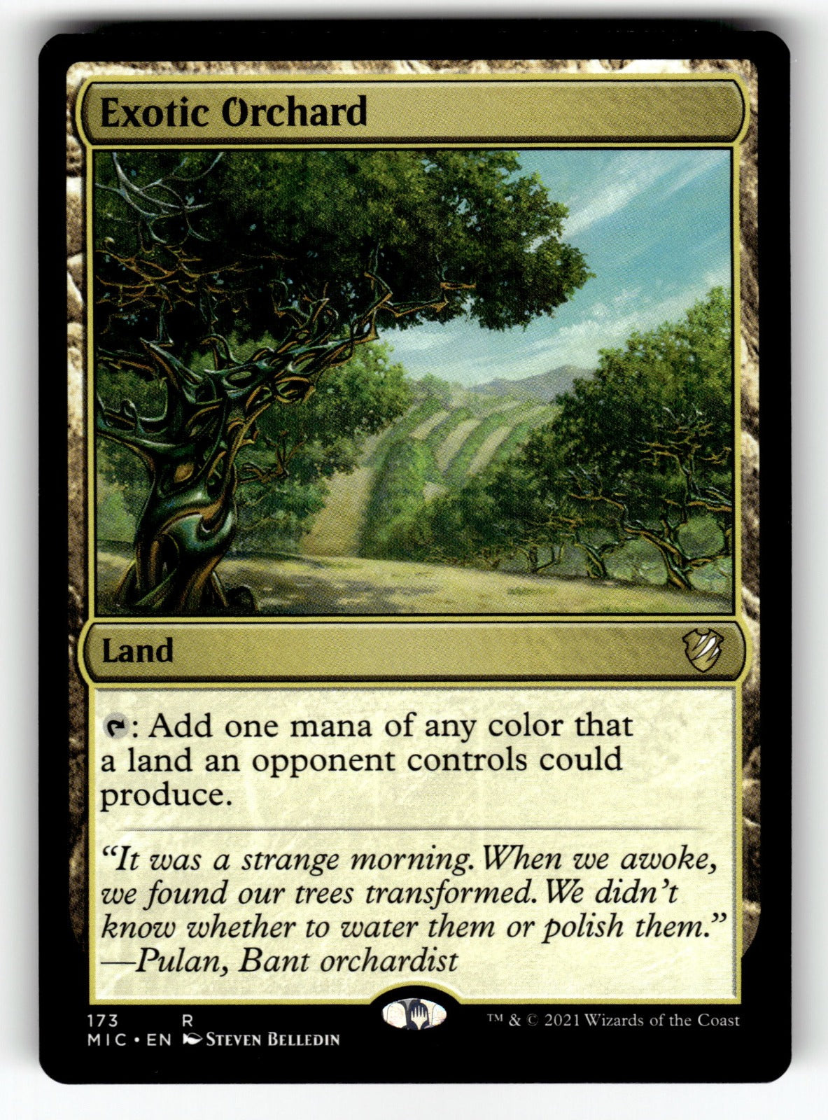 Exotic Orchard – 173 MIC: Commander: Innistrad: Midnight Hunt R NM