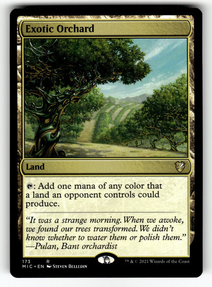 Exotic Orchard – 173 MIC: Commander: Innistrad: Midnight Hunt R NM