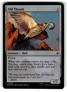 Old Thrush – 2 HOB: The Hobbit C Foil NM