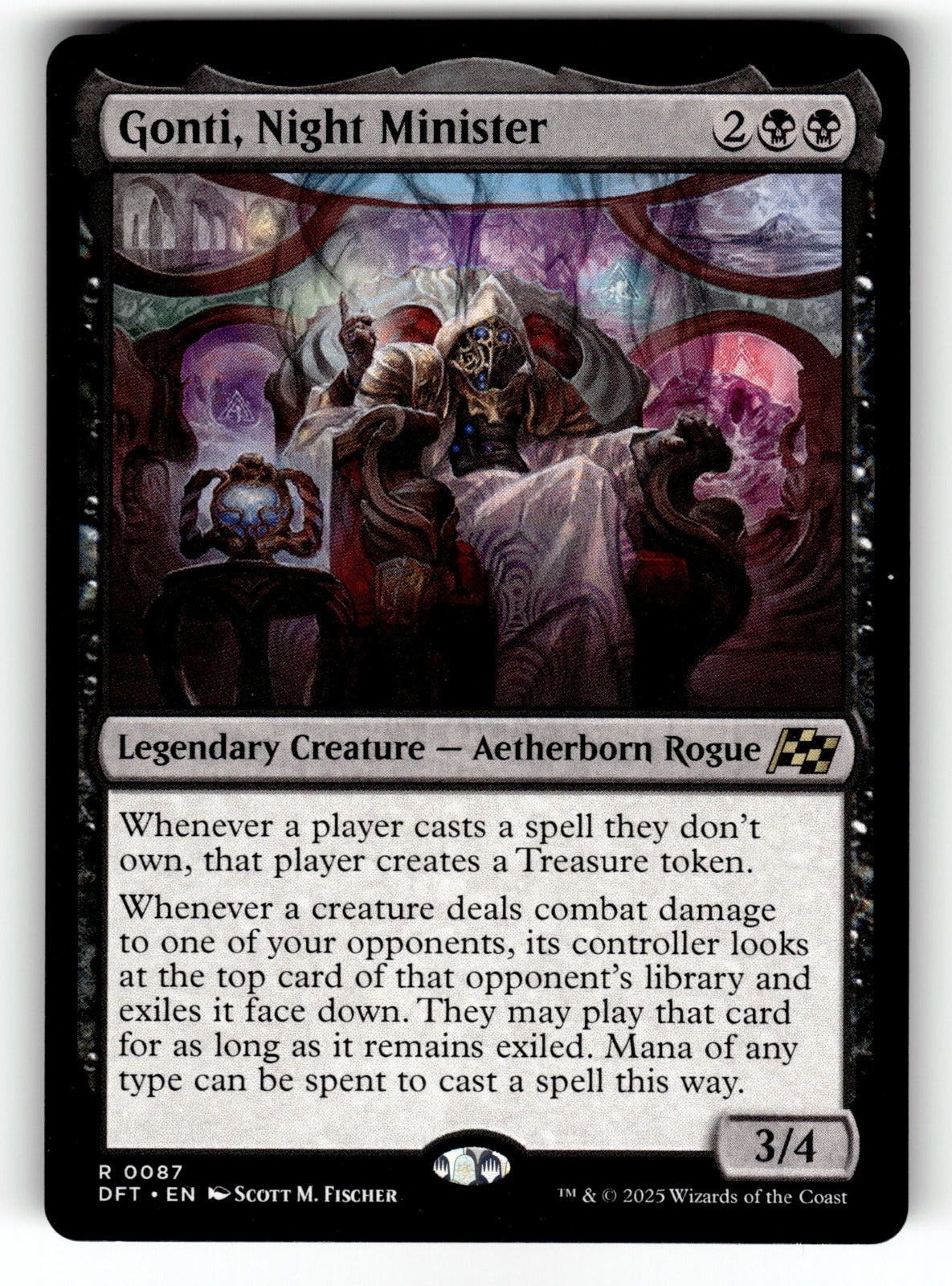 Gonti, Night Minister – 87 DFT: Aetherdrift R NM