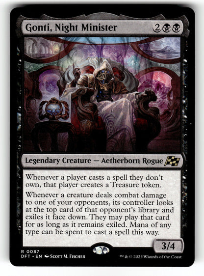Gonti, Night Minister – 87 DFT: Aetherdrift R NM