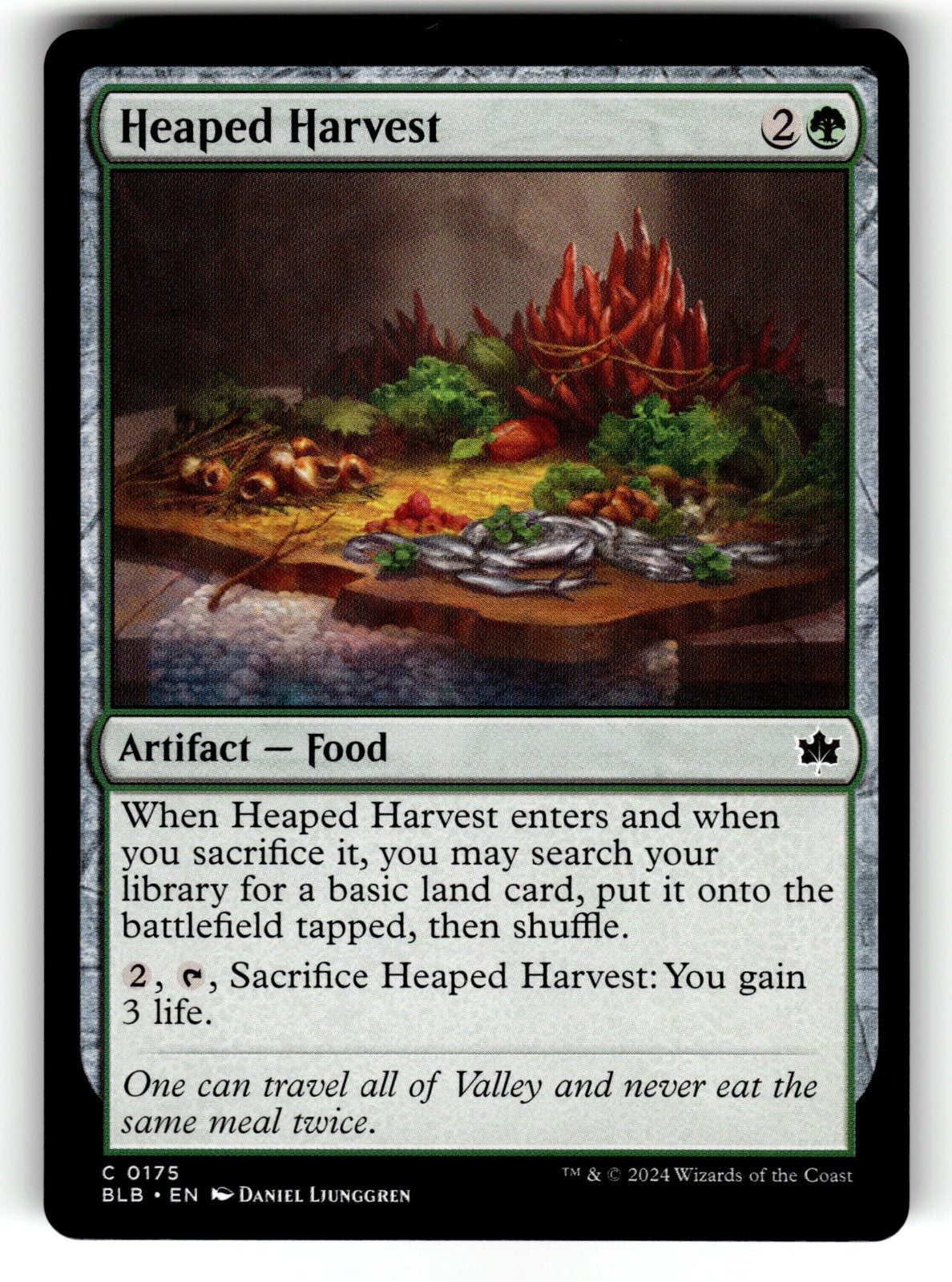 Heaped Harvest – 175 BLB: Bloomburrow C NM