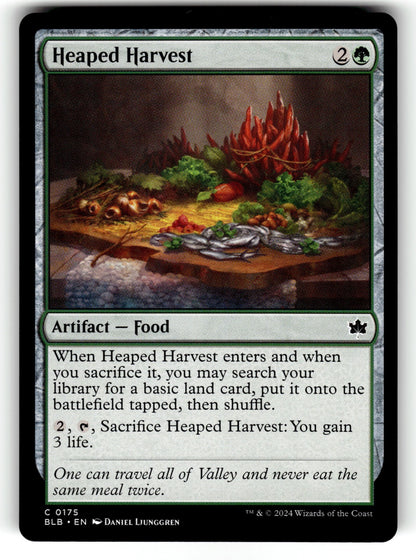 Heaped Harvest – 175 BLB: Bloomburrow C NM
