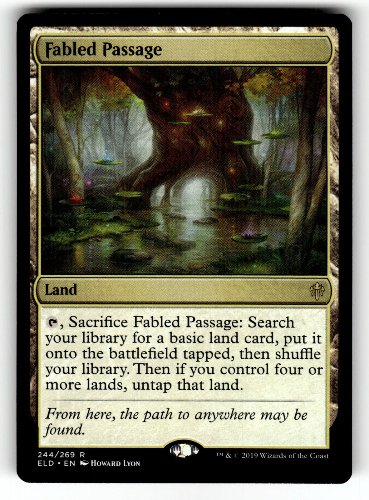 Fabled Passage – 244 ELD: Throne of Eldraine R LP