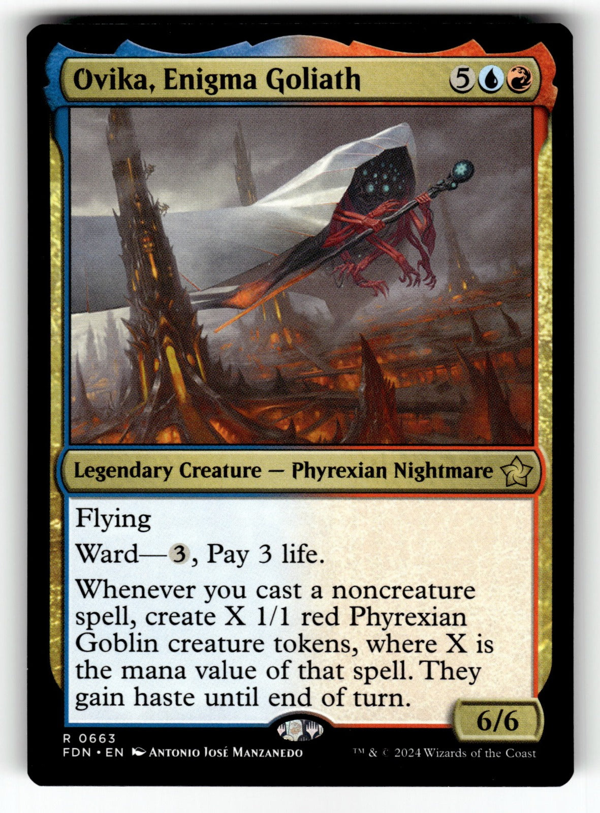 Ovika, Enigma Goliath – 663 FDN: Foundations R NM