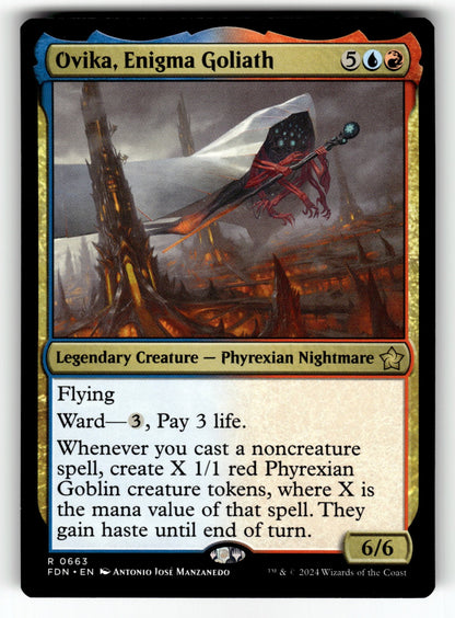 Ovika, Enigma Goliath – 663 FDN: Foundations R NM