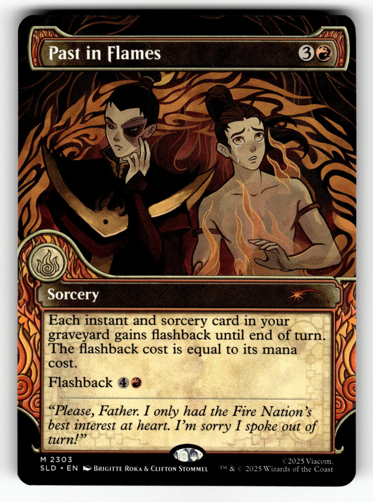 Past in Flames – 2303 SLD: Secret Lair Drop Series M NM