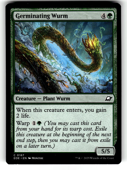 Germinating Wurm – 187 EOE: Edge of Eternities C NM