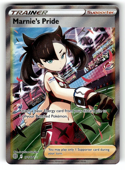 Marnie's Pride (Full Art) – 171/172 SWSH09: SWSH09: Brilliant Stars Ultra Rare Holo NM