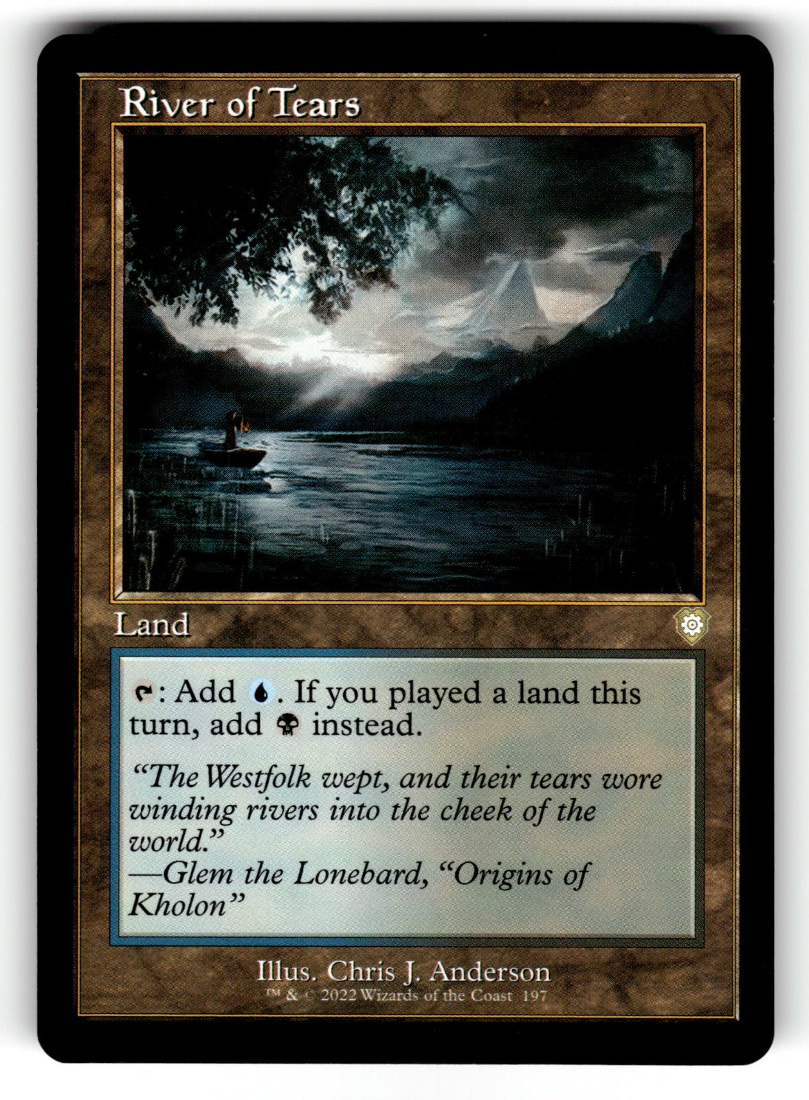 River of Tears (Retro Frame) – 197 BRC: Commander: The Brothers' War R LP