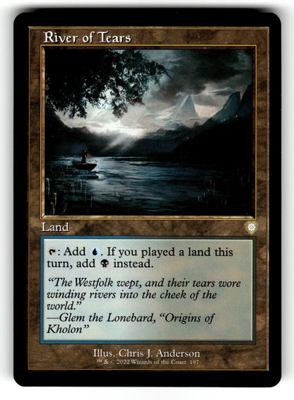 River of Tears (Retro Frame) – 197 BRC: Commander: The Brothers' War R LP