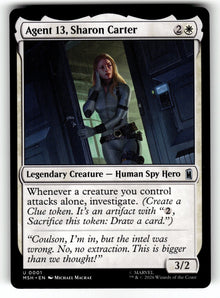 Agent 13, Sharon Carter – 1 MSH: Marvel Super Heroes U NM