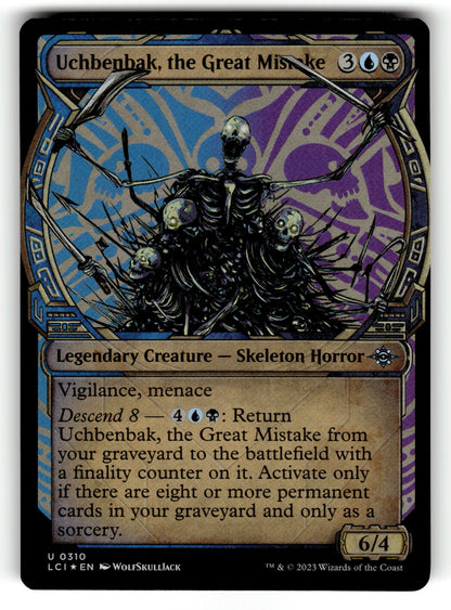 Uchbenbak, the Great Mistake (Showcase) – 310 LCI: The Lost Caverns of Ixalan U Foil NM