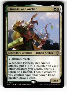 Finneas, Ace Archer – 212 BLB: Bloomburrow R NM