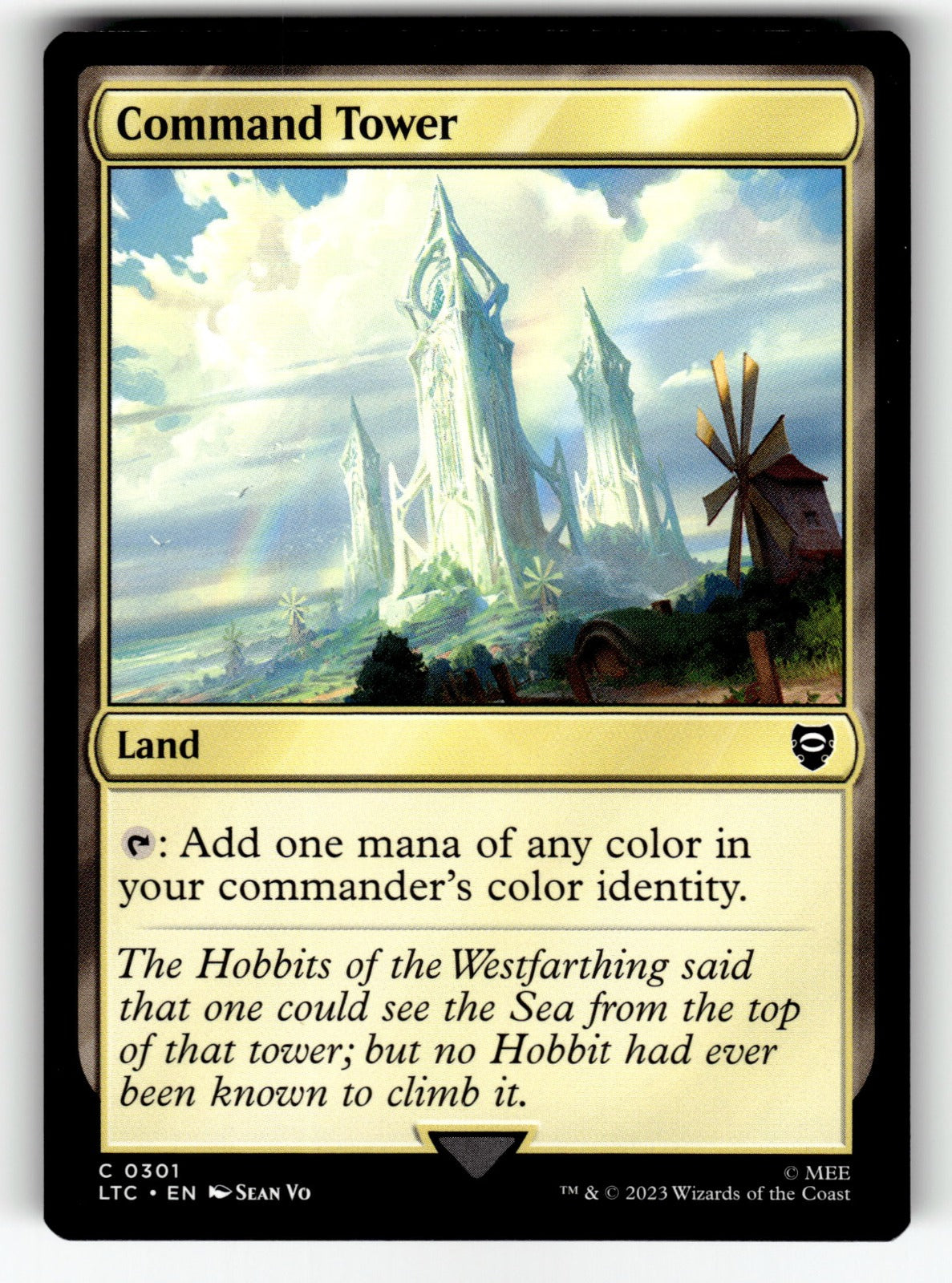 Command Tower – 301 LTC: Commander: The Lord of the Rings: Tales of Middle-earth C NM