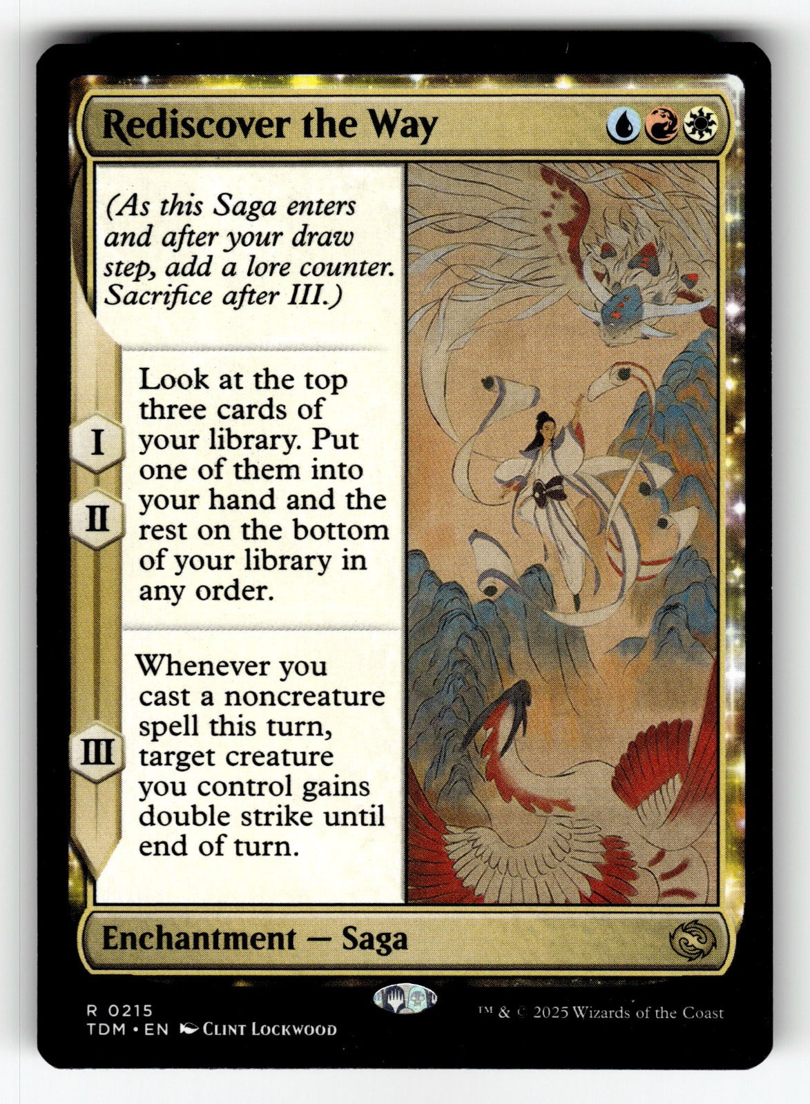 Rediscover the Way – 215 TDM: Tarkir: Dragonstorm R NM