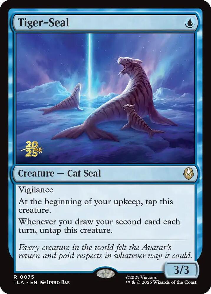 Tiger-Seal – 75 PRE: Prerelease Cards R Foil LP