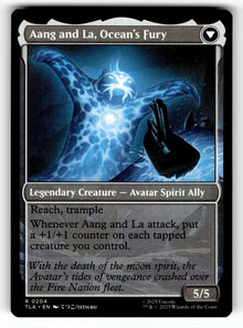Aang, Swift Savior – 204 TLA: Avatar: The Last Airbender R NM (Back)